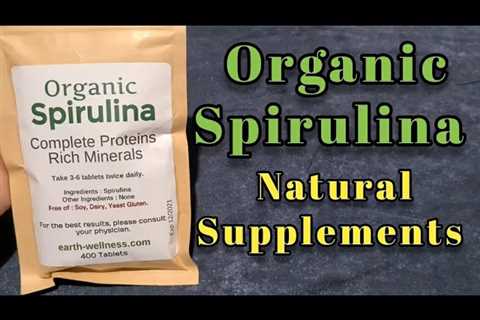 Organic Spirulina – get iodine and minerals the natural way