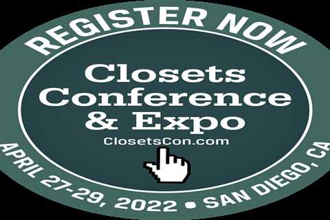 Free keynote presentation to address health benefits of closets and cabinets