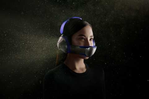 Dyson unveils futuristic headphones that double as air purifier