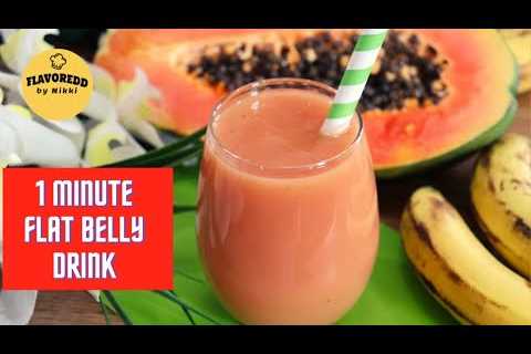 1 Minute – Papaya smoothie for weight loss, Lose 5 kg, Improved Digestion and Gut Health