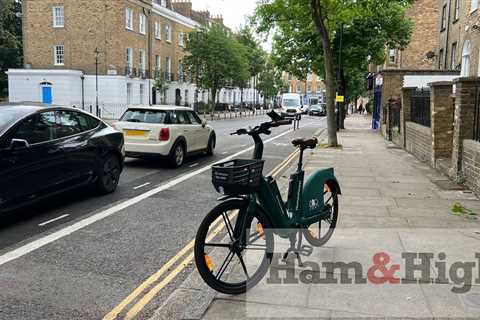 Free Human Forest e-bikes at Camden Clean Air Cycle 2022