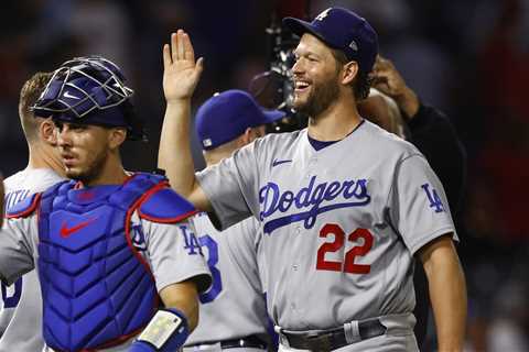 Clayton Kershaw's near-perfect night propels Dodgers to dominant win over Angels