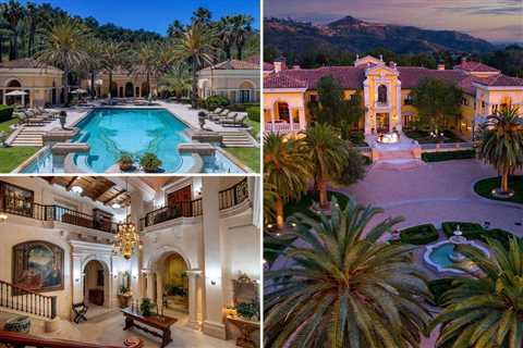 Villa Firenze in Beverly Hills returns for sale with a $40.5M discount