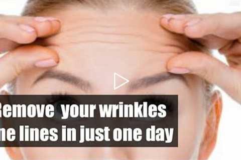 How to remove Wrinkles At Home naturally And Anti Aging remedy Face pack For loose Facial skin