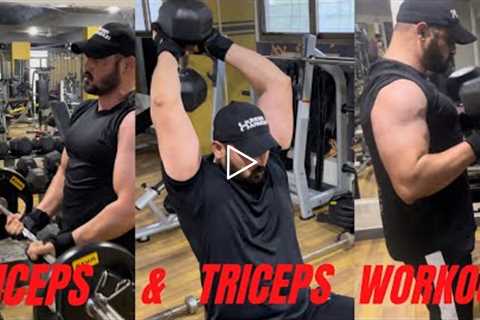 13 best exercises for bigger arms | biceps and triceps workout with RKJ