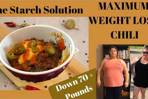 MAXIMUM WEIGHT LOSS CHILI | Whole Food Plant Based