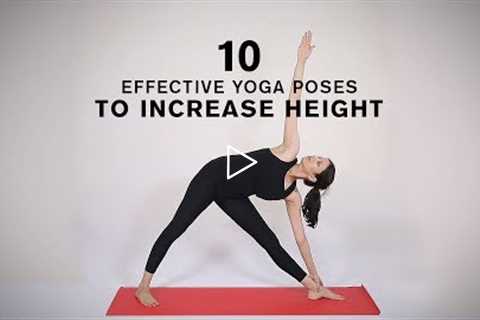 10 Most Effective Yoga Poses to Increase Height