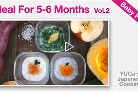 How To Make Baby Food In Japan (5-6 Months) Vol. 2 | Porridge Recipe  | YUCa's Japanese Cooking