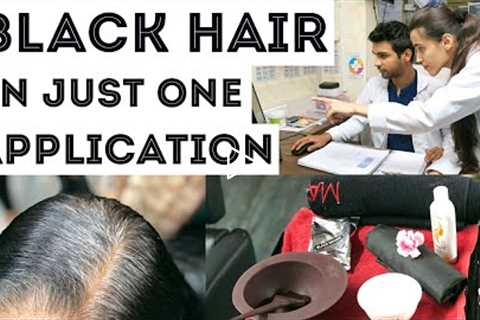 In Just 15 Mins Turn White Grey Hair To Black Hair Naturally Permanently | JYOVIS