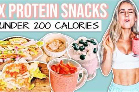 Best High Protein/Low Cal Snacks for Weight-Loss (5 min only)