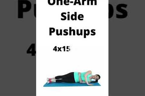 How to do one arm side push ups properly at home