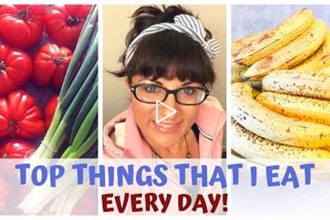 TOP THINGS I EAT EVERY DAY • RAW FOOD VEGAN DIET