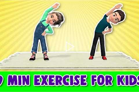 9 Min Exercise For Kids - Home Workout