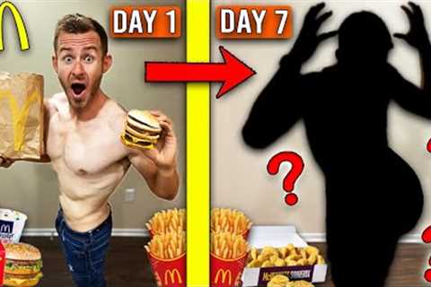 I Ate 5,000 Calories of McDonalds a DAY For a WEEK! (And THIS Happened)