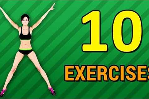 10 Simple Exercises To Lose Weight At Home