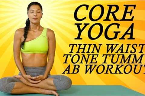 Yoga for Abs, Core & Belly Fat with Sanela | Beginners at Home Yoga Workout for a Flat Tummy