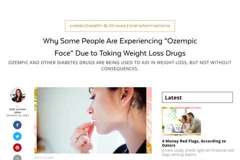 The Potential Side Effects of Quick-Weight Loss Solutions: The ‘Ozempic Face’