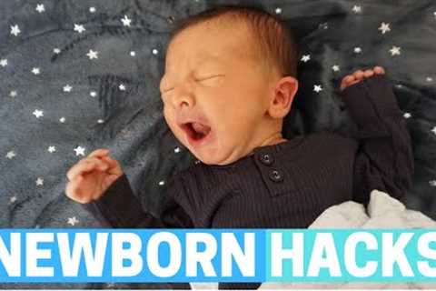 NEWBORN BABY HACKS! Tips & Tricks for First Time Moms!