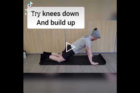 Struggle with push ups? 😳 Try these variations 💪