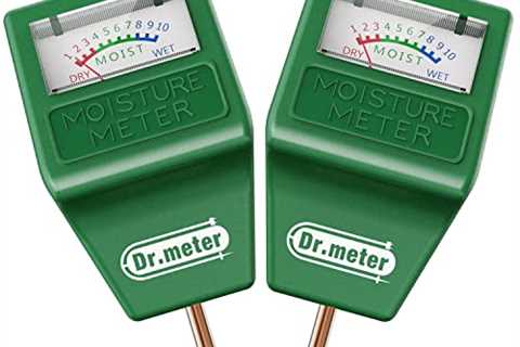 Soil Moisture Meter-2 Packs Soil Test Kit for Garden Lawn Farm Indoor  Outdoor Use-Dr.meter..