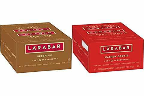 Larabar, Fruit  Nut Bar, Pecan Pie, Gluten Free, Vegan (16 Bars)  Fruit  Nut Bar, Cashew Cookie,..