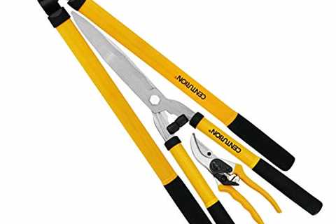 Centurion 1222 3-Piece Lopper, Hedge Shear  Pruner Combo Set, Heavy Duty Tree, Shrub  Bush Care Kit ..