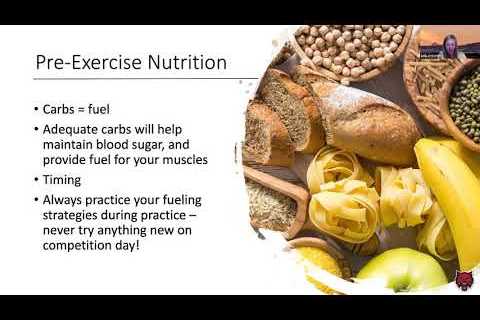 General Sports Nutrition Presentation