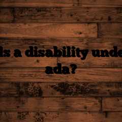 Is aids a disability under the ada?