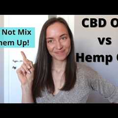 CBD oil vs Hemp oil (or hempseed oil) – What is the difference?