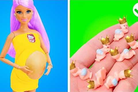 Ugh🤢! Pimples! RICH VS BROKE DOLL MAKEOVER | Brilliant Gadgets and Cool Doll’s Hacks by Gotcha!