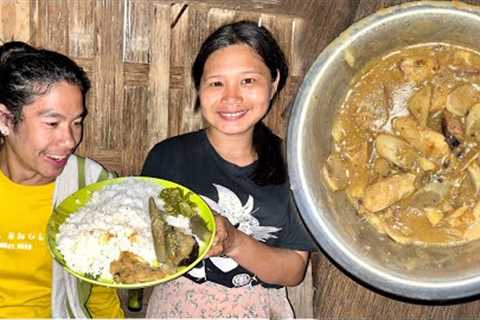 @monuofficialvlogs ko Local Organic Recipe ke sath khana khilaya | Monu Eating Dinner with us
