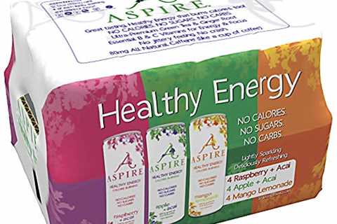 Aspire Healthy Energy Drink 12 Piece Variety Pack