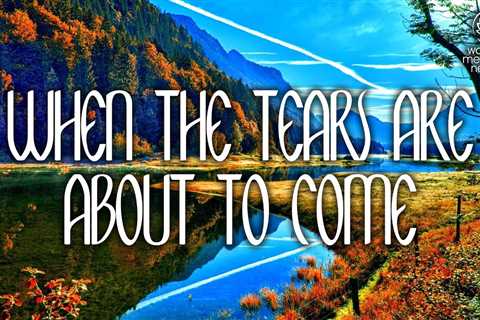 When The Tears Are About To Come // Sleep Meditation for Women