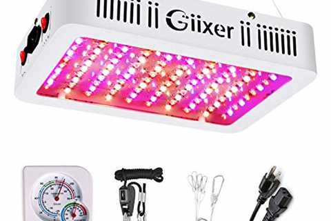 Giixer 1000W LED Grow Light, Dual Switch  Dual Chips Full Spectrum LED Grow Light Hydroponic Indoor ..