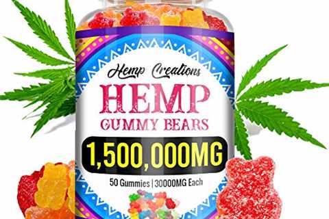 Hèmp Gummies High Potency Best Extract Strength Relief Gummy Inflammation Sleep Aid Kids Pets Men..