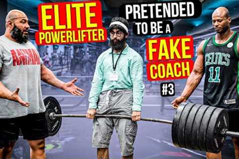 Elite Powerlifter Pretended to be a FAKE TRAINER #3 | Anatoly Aesthetics in Public