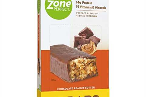 ZonePerfect Protein Bars, Chocolate Peanut Butter, 14g of Protein, Nutrition Bars With Vitamins ..