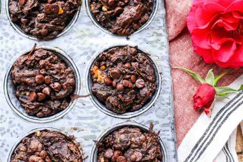 Chocolate Zucchini Muffins