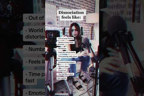 Dissociation feels like this… full “I don’t feel real” video on my page #dissociation #trauma #ptsd