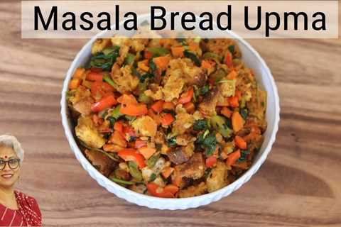 Bread Upma Recipe – How To Make Bread Upma – Vacation In Australia (EP: 5) | Skinny Recipes