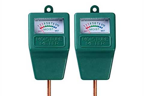 IUSEIT Soil Moisture Meter,Soil Hygrometer for Plants, Soil Water Gauge Meter Indoor Outdoor, Soil..