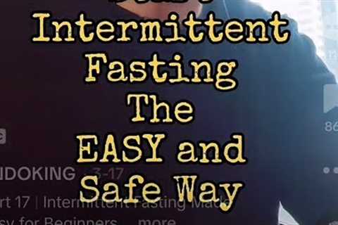 A Safe and Easy Way to Start Intermittent Fasting #weightloss #weightlosstips #intermittentfasting