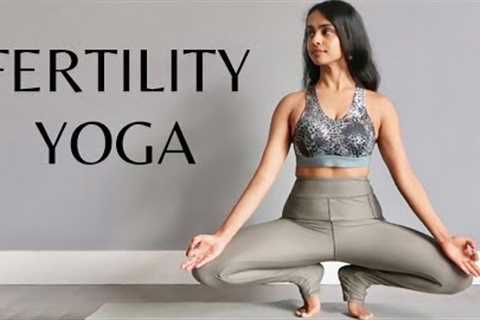 Yoga For Fertility & Conceiving | Yoga To Get Pregnant | Gentle Practice + Affirmations