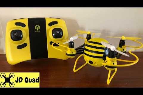 Hasakee H1 Bee Quadcopter Drone Flight Test Video