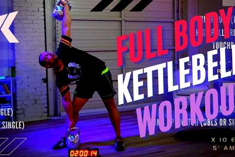 Pro Kettlebell Free Workout Friday!  Full Body
