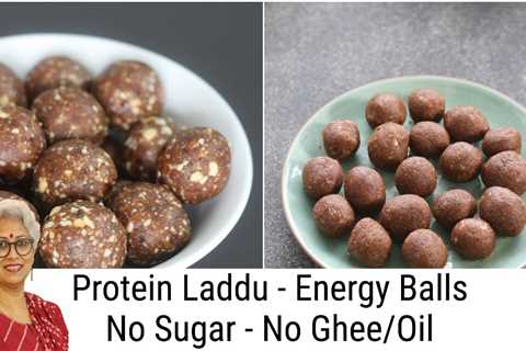 2 Healthy Protein Ladoo For Weight Loss â No Sugar â No Ghee /Oil â Energy Balls â Energy..