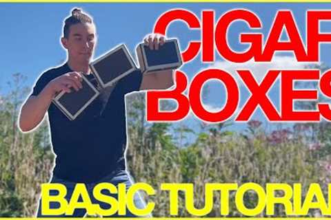 Cigar Box Juggling Beginner tutorial | How to do Basic Turns