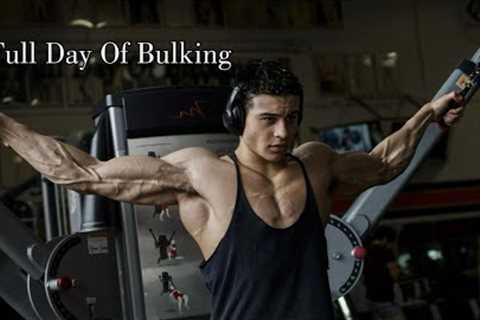 Tommy Brown''s Full Day Of Eating On The Bulk | Time To Grow!!