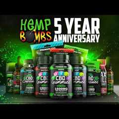 Hemp Bombs 5-Year Anniversary | Best CBD Products | Hemp Bombs ®