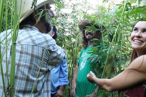The time my fellow #organic #hemp #farmers & I got lost in the field-You…